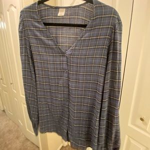 Womens Plaid top